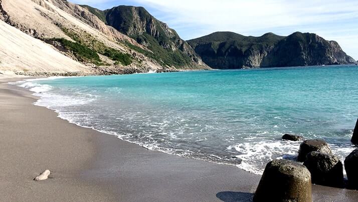 一週間の神津島釣りキャンプも終了！帰りは多幸湾から出航！