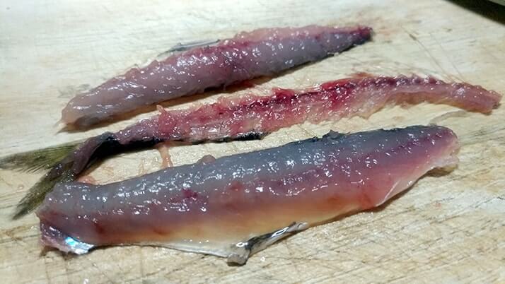 千葉外房堤防で釣った小サバをしめ鯖の手毬寿司と干物に！【釣りメシ】