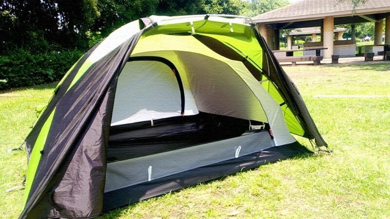 テント｜コールマンツーリングドームLX設営レビュー！デイキャンプしてみた（COLEMAN）