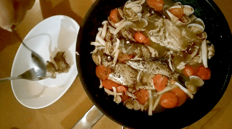 釣ったメバルでアクアパッツァ！〆パスタも絶品のイタリアン釣りメシ