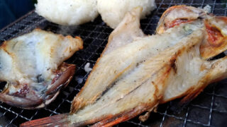 カサゴの干物とムラソイのアヒージョ｜釣った魚で釣り飯！