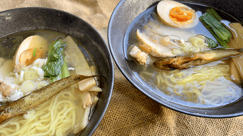 ハゼラーメン！？釣ったハゼを焼き干しにしてスープにしたら絶品だった件